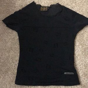 Fendi Shirt—Sheer Top